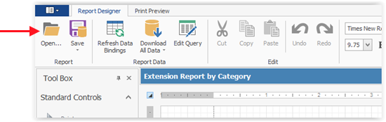 Import repx via Open button